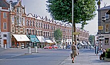 East Finchley High Road in 1962 East Finchley High Road geograph-3385868-by-Ben-Brooksbank.jpg