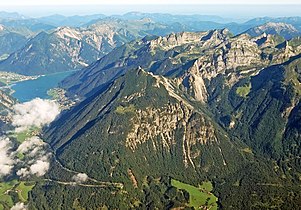 Ebner Joch mit Achental und Achensee (Bildbeschreibung)