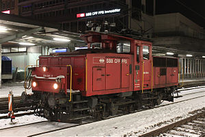 Ee 934 551 in Lausanne
