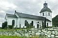 Eftra kyrka söder om Falkenberg, Halland.