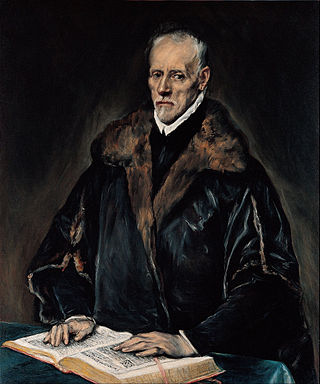 <i>Portrait of Francisco de Pisa</i> 1614 painting by El Greco