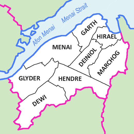 Electoral wards in Bangor, Gwynedd