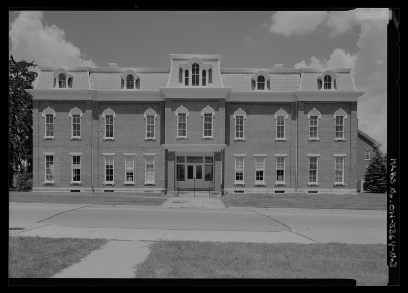 File:Elevation of southwest facade with scale - National Home for Disabled Volunteer Soldiers, Central Branch, Headquarters, 4100 West Third Street, Dayton, Montgomery County, OH HABS OH-2364-N-3.tif