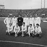 Équipe de Tchécoslovaquie en 1966.