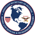 Emblem of the Assistant Secretary of Defense for Homeland Defense and Hemispheric Affairs.png