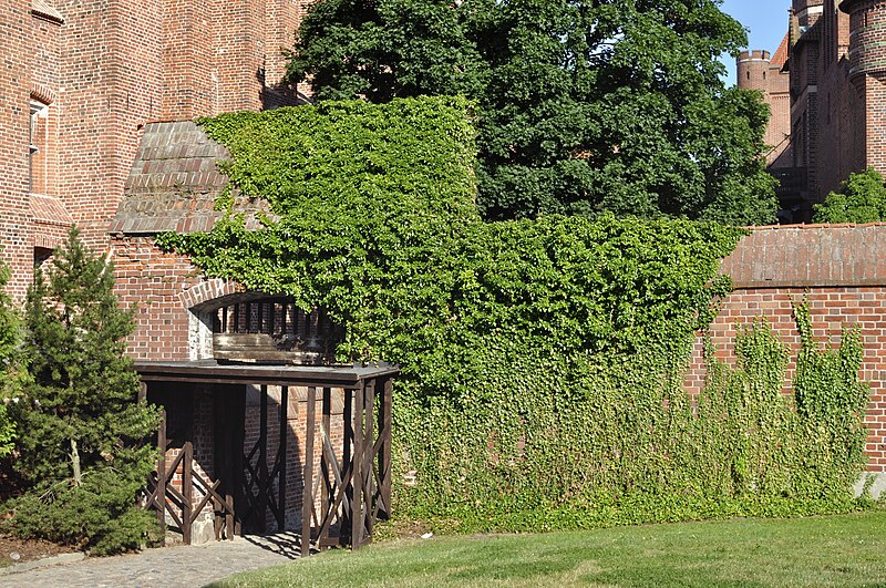 File:Entrance to High Castle in Malbork.jpg