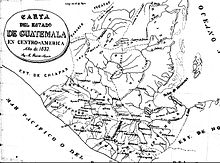 Guatemala territory during Rafael Carrera and Vicente Cerna conservative regimes. Soconusco territories were given to Mexico in exchange for their support to the Liberal revolution in 1871 by Herrera-Mariscal treaty of 1882. Estadoguatemala1832 2014-06-22 10-02.jpg