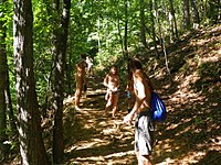 Naked hiking - Wikipedia