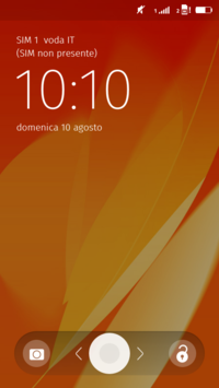 Firefox OS 2.1 - Ekranni qulflash