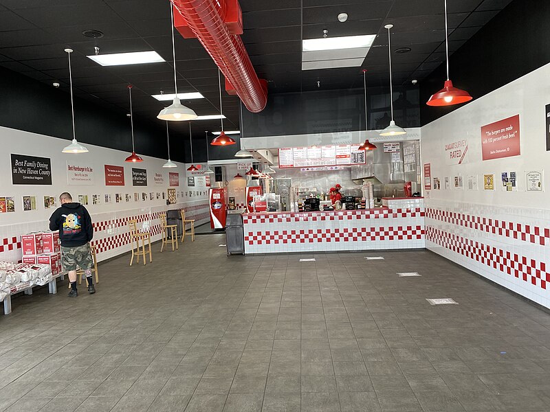 File:Five Guys opening, but dine-in is closed (49818675886).jpg