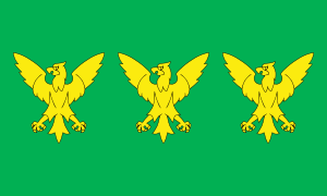 Flag of Caernarfonshire, Grampas birthpalce