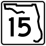 Florida State Road 15 Street Sign