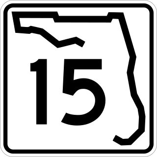 <span class="mw-page-title-main">Florida State Road 15</span> Highway in Florida