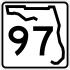 State Road 97 marker 