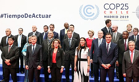 Foto oficial Conferencia de las Naciones Unidas sobre el Cambio Climático de 2019.jpg