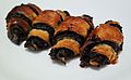 Day 076: Freshly baked chocolate rugelach.