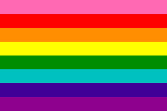 "Gay_flag_8.svg" by User:Alkari
