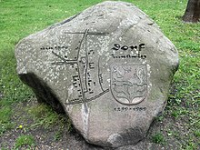Gedenkstein 750 Jahre Dorf Lankwitz (1239–1989)
