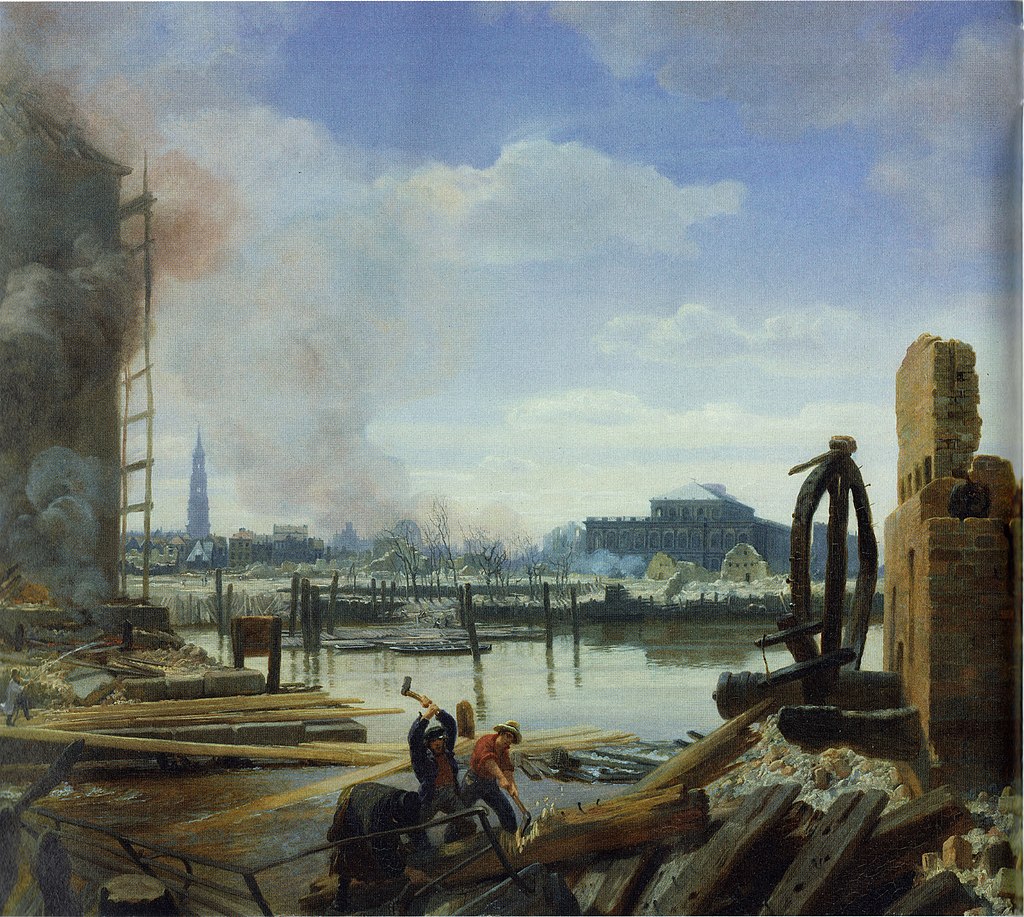 Gensler, Günther - Hamburg nach dem Brande von 1842 - Hamburger Kunsthalle.jpeg