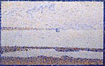 Georges Seurat - Pláž v Gravelines PC 207.jpg