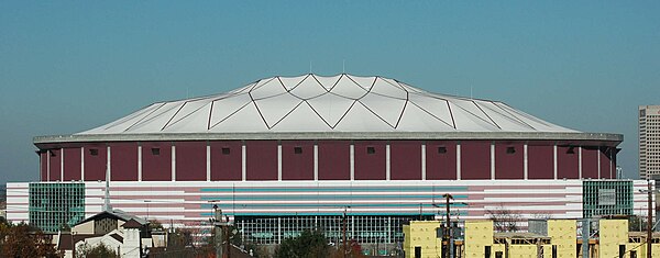 The game was held at the Georgia Dome in Atlanta.