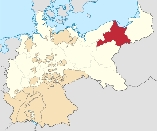 German Empire - Prussia - West Prussia (1878)
