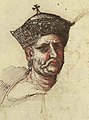 George III di Imereti raffigurato con orecchino