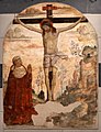 Girolamo di benvenuto, gesù crocifisso e san girolamo in veste cardinalizia 01.jpg