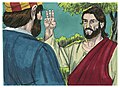Luke 22:34 Jesus predicts Peter's denial