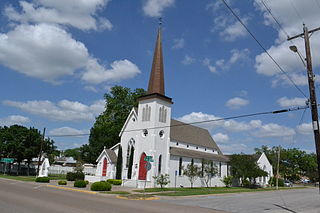 <span class="mw-page-title-main">Grace Episcopal Church (Cuero, Texas)</span> Historic church in Texas, United States