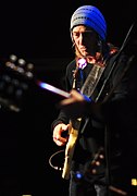 Blues bass guitarist Greg Rzab