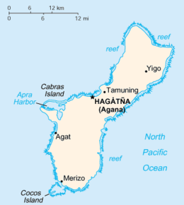 Geography Of Guam Wikipedia