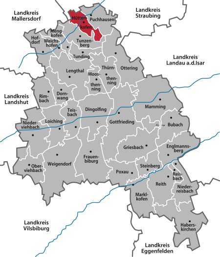 Hüttenkofen in DGF 1961