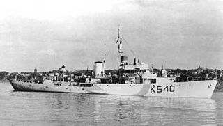 HMCS <i>Beauharnois</i> (K540) Modified Flower-class corvette