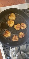 Heart shaped Pancakes