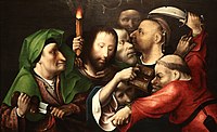 Hieronymus Bosch Workshop (1450-1516) - Arrest of Christ (1515 ca.) - SDMA San Diego Museum of Art.jpg