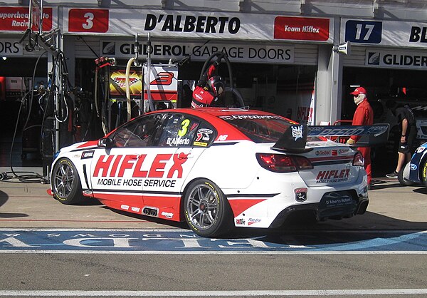 D'Alberto's Holden VF Commodore at the 2013 Clipsal 500 Adelaide