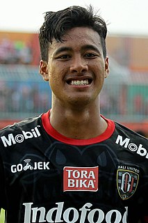 I Made Andhika Wijaya Indonesian footballer
