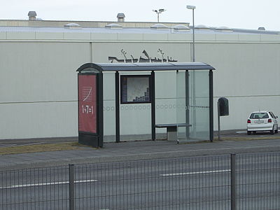 A bus stop in Reykjavik. Iceland-Reykjavik-Bus stop 3.jpg