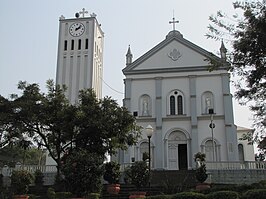 Katholieke kerk São Pedro e São Paulo in het centrum van Nova Roma do Sul
