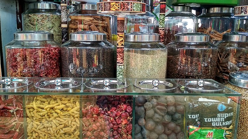 File:Indian spices,palayam market,thiruvananthapuram,kerala.jpg