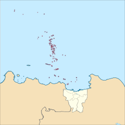 Lokasi di Laut Jawa