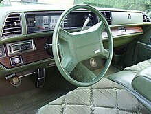 1975 Buick Electra with ACRS Interior of 1975 Buick Electra.jpg