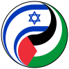 Israel-Palestine button.svg