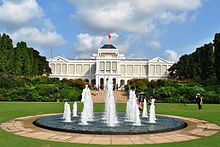 The Istana is the official residence of the President of Singapore. Istana (Singapore).jpg