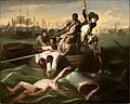 『ワトソンと鮫』（1778年、ジョン・シングルトン・コープリー）