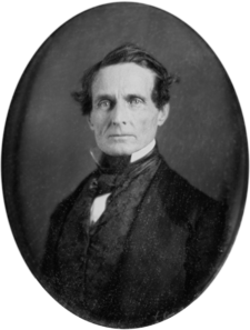 Restored photo of Jefferson Davis