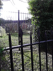 The Jewish Burial Ground, Mayhill, Swansea, which dates from 1768 Jewish Burial Ground , Mayhill, Swansea, UK.jpg