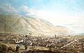Vista de la ciudad de Caracas. 1839. litografia siglo XIX.