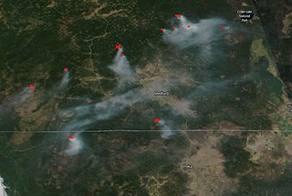 <span class="mw-page-title-main">2018 Oregon wildfires</span> 2018 wildfire season in the U.S. state of Oregon